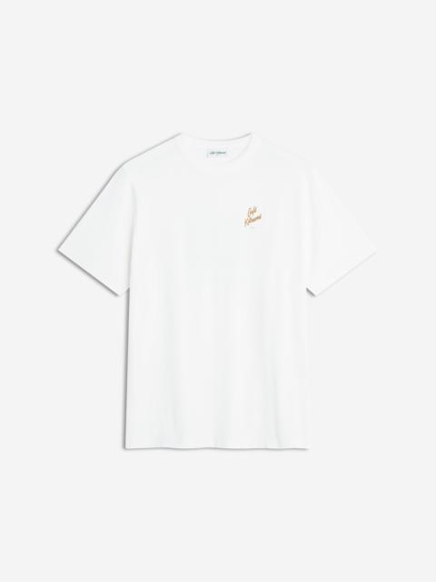 Maison Kitsuné BIKING BARISTA FOX RELAX TEE-SHIRT