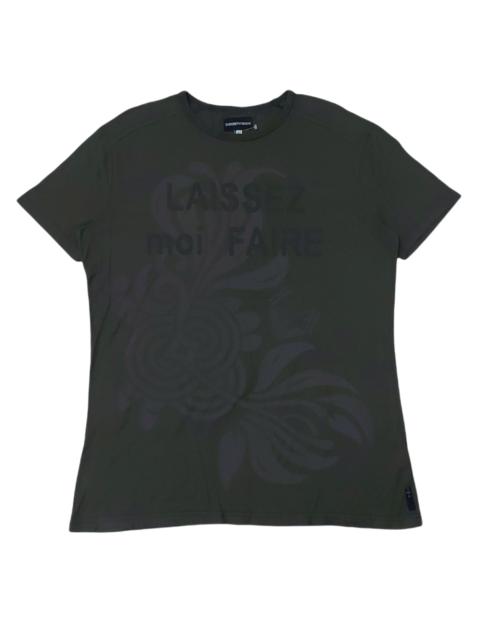 Other Designers RARE! EMPORIO ARMANI "LAISSEZ MOI FAIRE" MADE IN ITALY