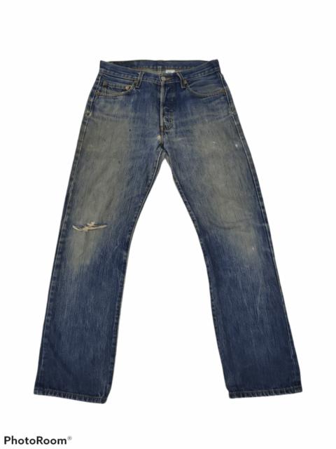 Other Designers Vintage - DUSTRESSED LEVI'S STRAUSS 501 DENIM JEANS PANTS