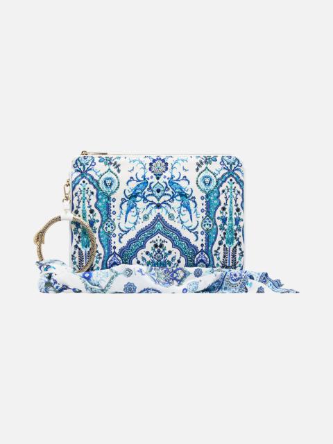 CAMILLA RING SCARF CLUTCH