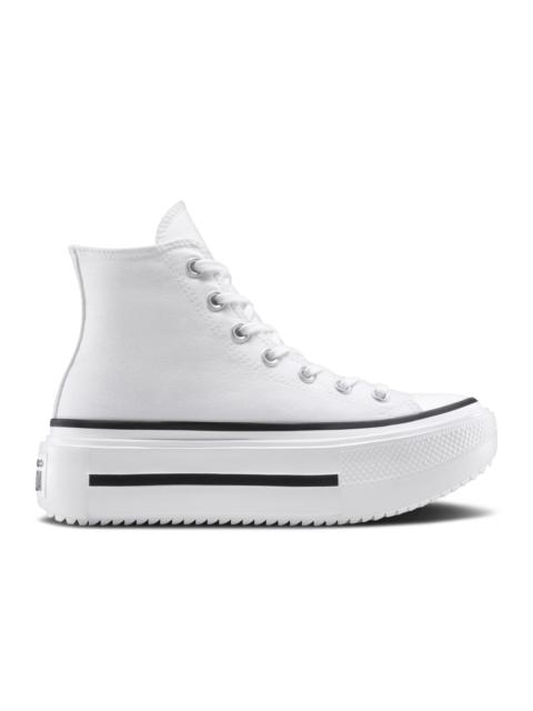 Converse CHUCK TAYLOR ALL STAR LIFT DOUBLE STACK HIGH 'WHITE BLACK'