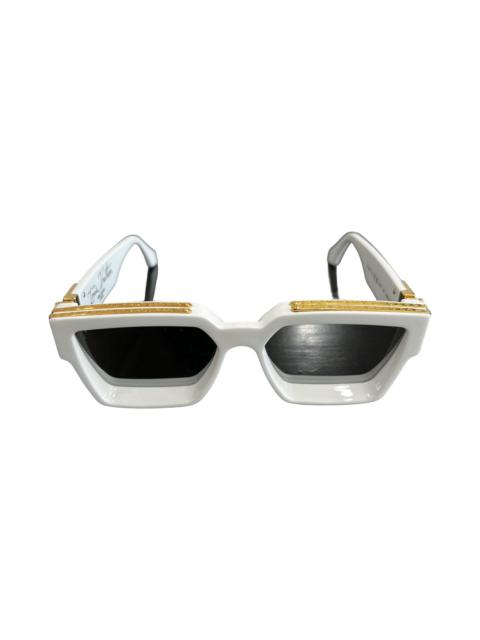 Louis Vuitton White and Gold Millionaires