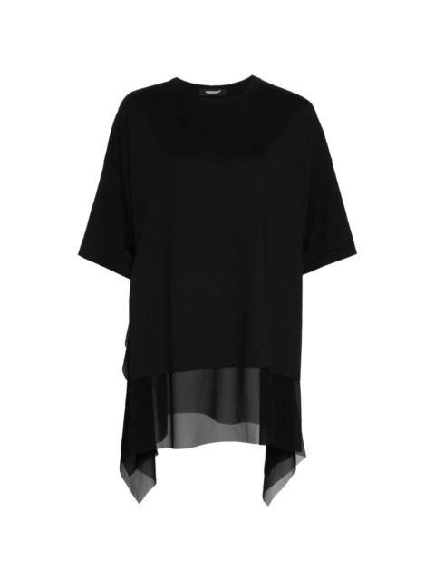 asymmetric T-shirt