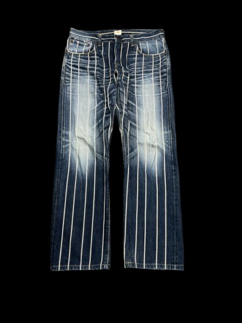 Other Designers Vintage - RARE💥EDWIN 505Z SALVAGE DISTRESSED DENIM PANT