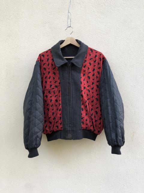 Other Designers Designer - 🔥AVANT GARDE JIMY MACROAD WOOL BOMBER JACKET