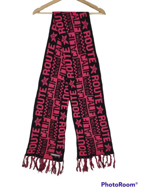 Other Designers Vintage - Steal 💥 Vintage Scarf Cubic Measure Wool Scarf Muffler
