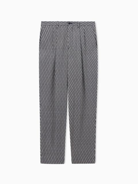 GIORGIO ARMANI CASUAL TROUSERS