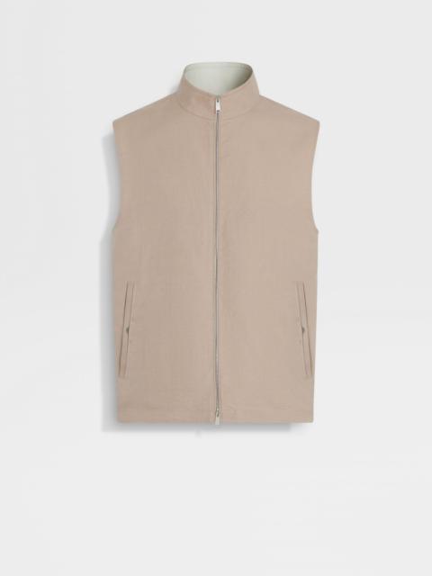 ZEGNA OASI LINO VEST