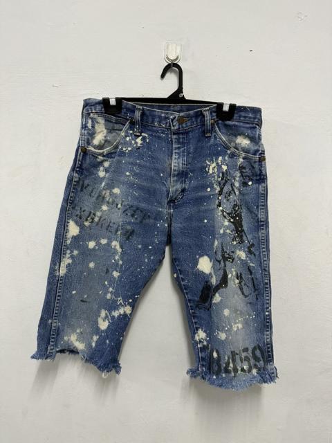 Other Designers 🔥VTG🔥 Distressed Wrangler Acid Washed Denim Shorts