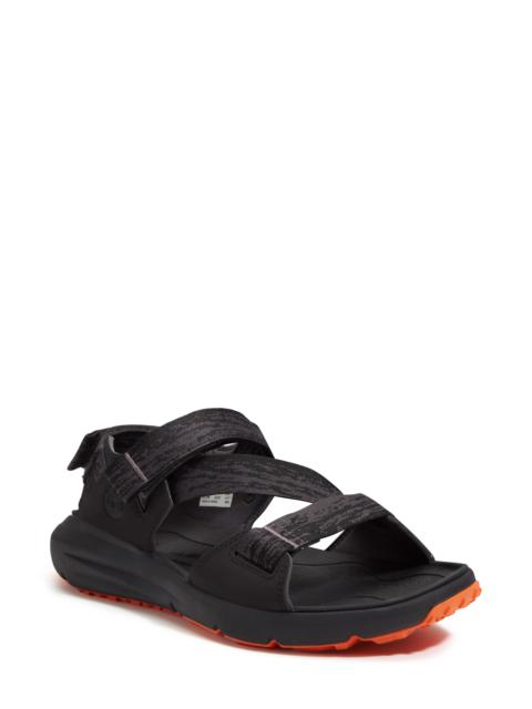 Timberland Timberland Motion Dune Sandal in Black Webbing at Nordstrom