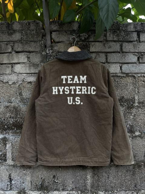 Hysteric Glamour Rare Hysteric Glamour Team Hysteric U.S. Fleece-Lined Jacket