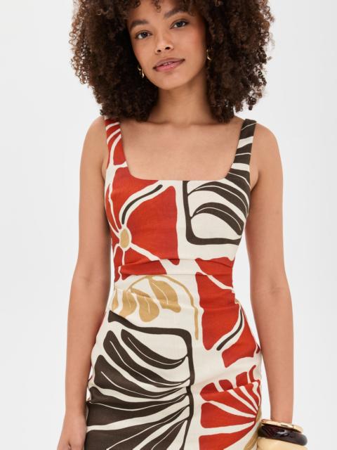 SIR. Julietta Square Neck Mini Dress