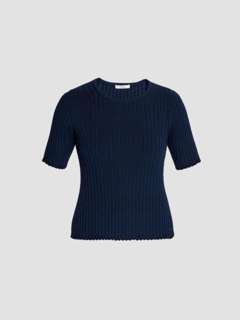 Erdem Short Sleeve Top