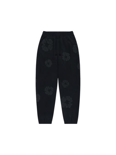DENIM TEARS Denim Tears Cotton Wreath Sweatpants 'Black Monochrome'