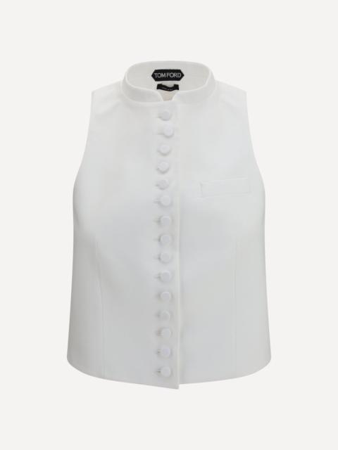 TOM FORD Cotton piqué Waistcoat