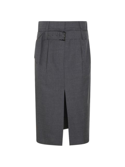 Brunello Cucinelli Brunello Cucinelli Women Wool Long Skirt