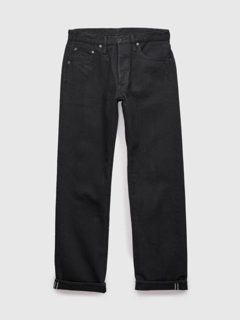 Pure Blue Japan PBJBOW-003-GBK "Moonrock" 14oz Rinsed Selvedge Charcoal Grey Denim - Regular Straight Fit