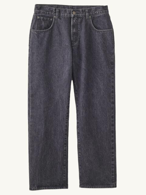 Corridor SELVEDGE 5 POCKET JEAN - WASHED BLACK