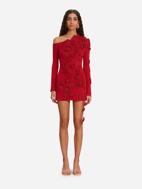 Cult Gaia KAELA CROCHET MINI DRESS