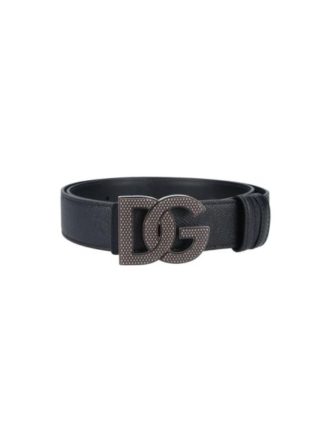 Dolce & Gabbana Logo Belt