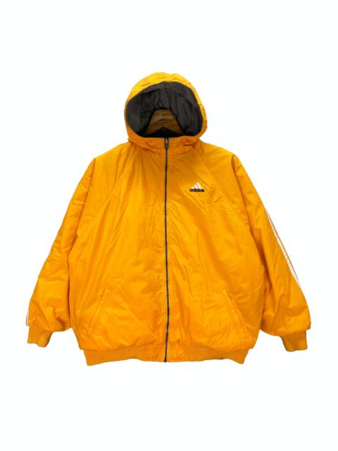 adidas ADIDAS EMBROIDERY BIG LOGO REVERSIBLE HOODIE JACKET 8607-017