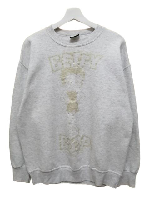 Other Designers Vintage - Rare!! Vintage BETTY BOOP Spell Out Sweatshirt