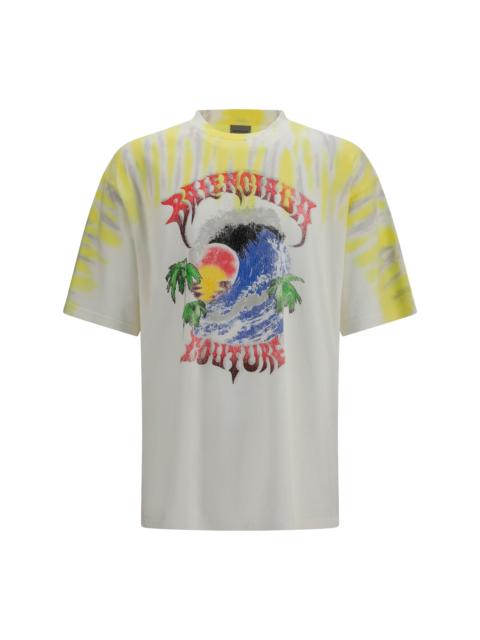 BALENCIAGA Balenciaga Men Extreme Tie Dye T-Shirt