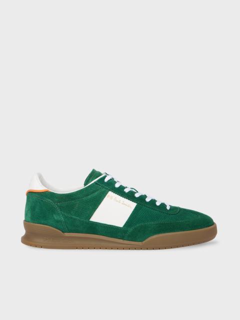 Paul Smith Green Suede 'Dover' Trainers