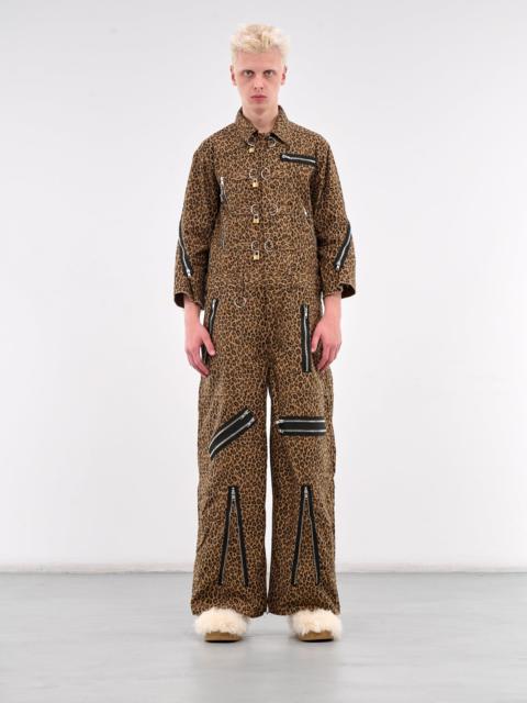 KIDILL Leopard Lock Punk Jumpsuit