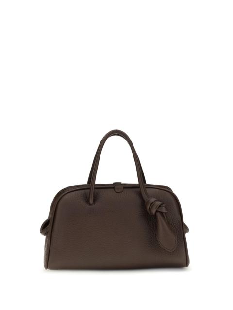 JACQUEMUS Jacquemus Le Petit Turismo Leather Bag Dark Brown