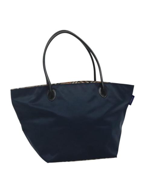Burberry Burberry Blue Label Tote Bag Nylon Navy