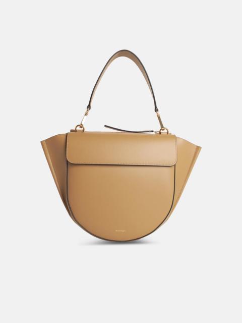 WANDLER 'HORTENSIA' BEIGE LEATHER BAG