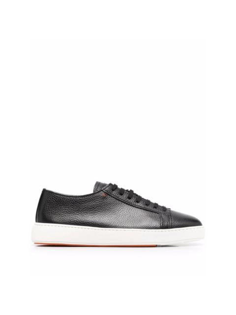 Santoni Santoni Black Trainers - Low-Tops Men