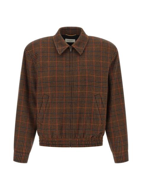 Saint Laurent Women Wool Bomber Jacket