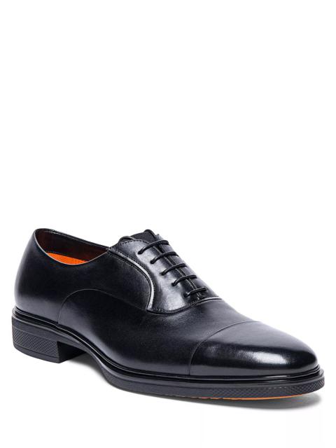 Santoni Men's Cap Toe Dress Shoes