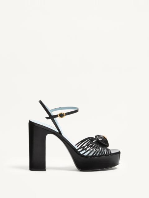Valentino SANDAL ROYAL PLATFORM SANDAL IN KIDSKIN 115MM