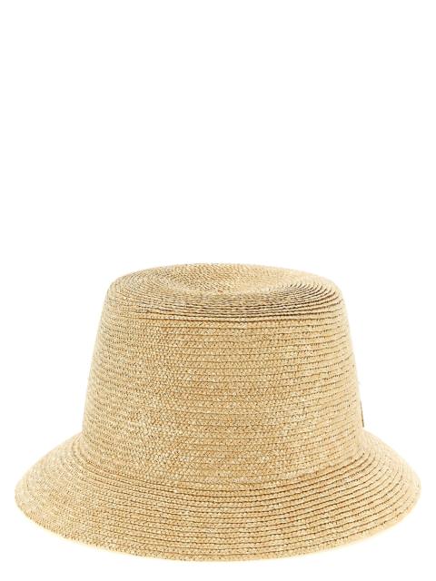 SAINT LAURENT Cassandre Hats Beige