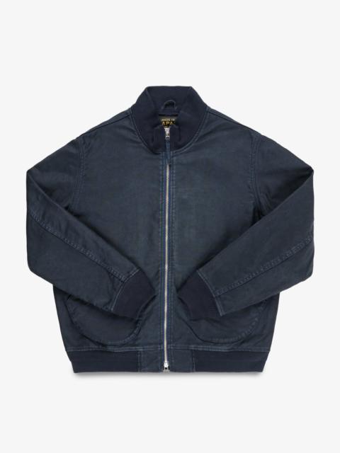 Iron Heart 12OZ WHIPCORD TANKER JACKET - NAVY