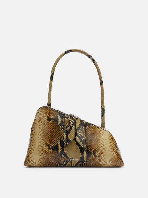 THE ATTICO ''SUNRISE'' BLACK AND SAHARA SHOULDER BAG