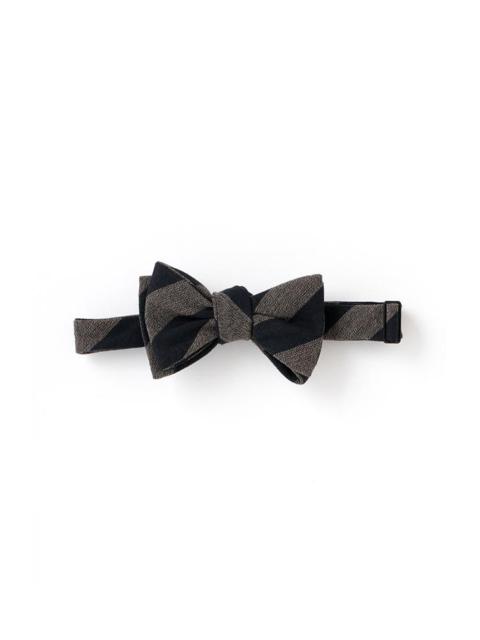 visvim BOW TIE STRIPE (N.D.) BLACK