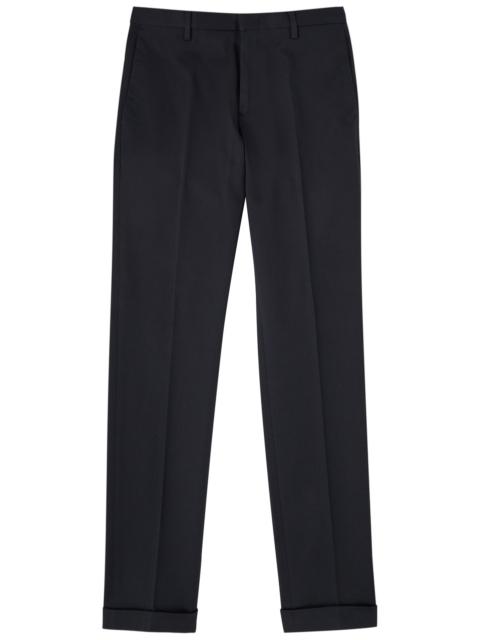 Paul Smith Slim-leg Stretch-cotton Trousers