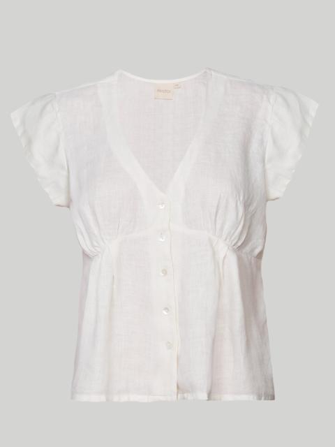 Madewell Reistor Deep V-Neck Top