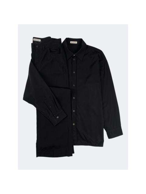 BALENCIAGA Button-Down Shirt / Wide-Leg Trousers