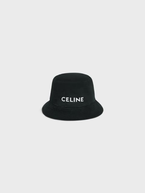 CELINE Celine Bucket Cotton Hat