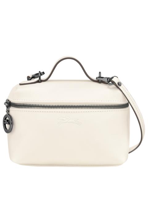 Longchamp Le Pliage Xtra XS Vanity Ecru - Leather