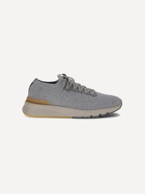 Brunello Cucinelli Wool Sneakers