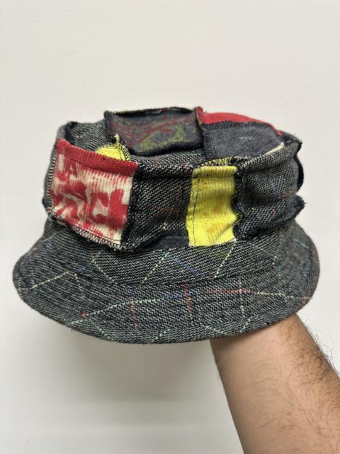 Vintage - RARE Patchwork Style Borro Kapital Bucket Hat