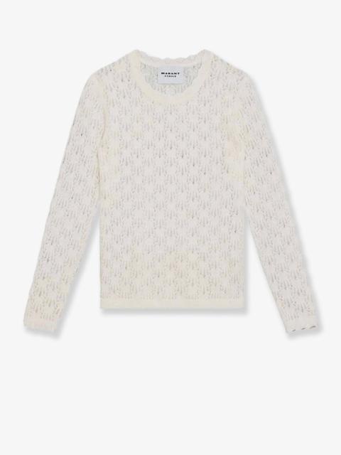 Isabel Marant Étoile Marant Etoile Women Obeline Perforated Alpaca Blend Sweater