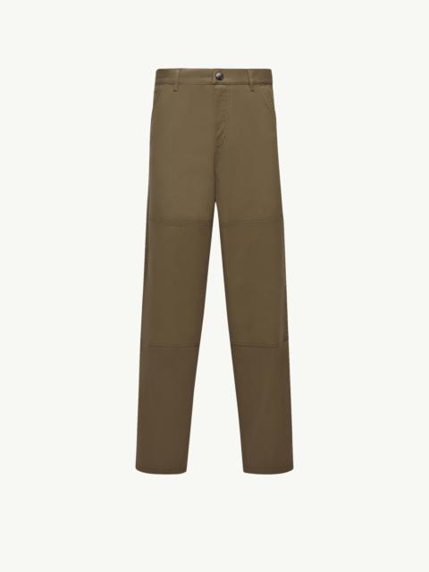 Moncler Cotton Gabardine Pants