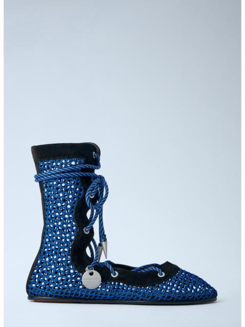 Kiko Kostadinov Kiko Kostadinov Women Reticella Lace Up Boot